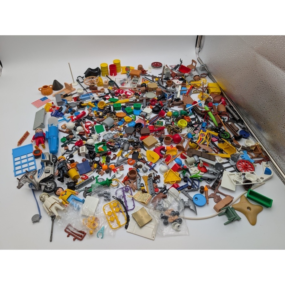 Playmobil Small Pieces Accessories Figures Motorcycle Weapons
